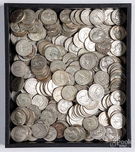 US silver quarters, 51.1 ozt.