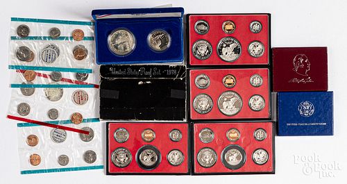 US coins and commemoratives, etc.