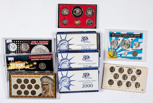US proof and special coin sets