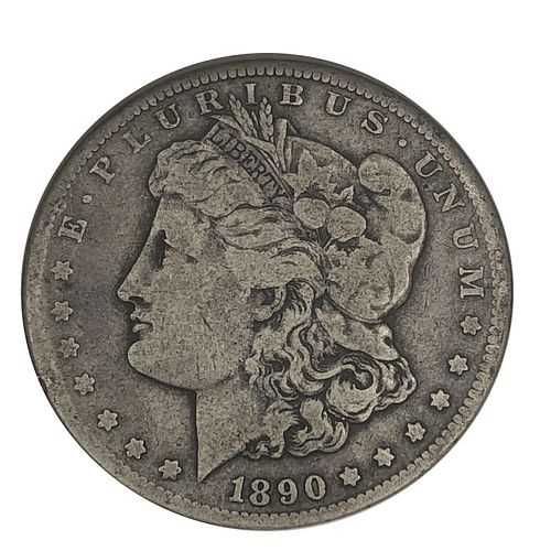 1890-CC Morgan Silver Dollar Carson City Dollar Co
