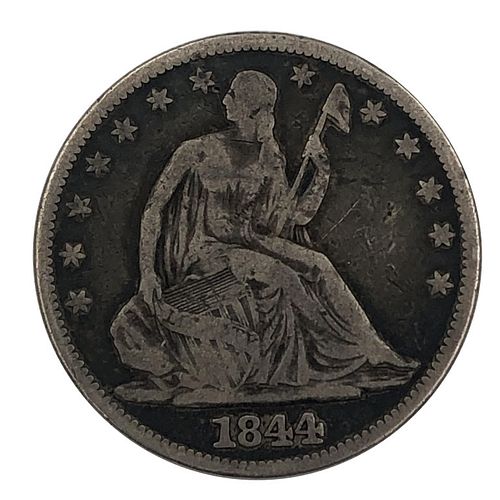 1847 Coronet Large Cent Coin
