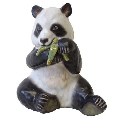Herend Porcelain Panda Bear Figurine