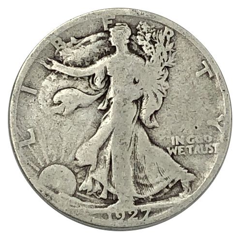 1927-S Half Dollar Coin