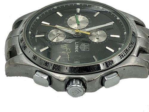Tag Heuer Link Chronograph Writwatch Mens Date Wat