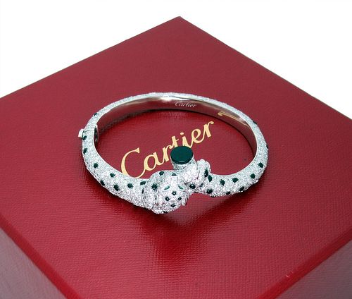Panthère de Cartier Bracelet 18K 833 Brilliant Diamonds