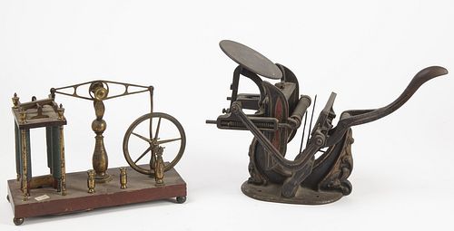 Miniature Printing Press- Generator Model