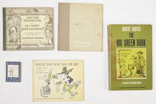 Five Maurice Sendak Books - The Big Green Book