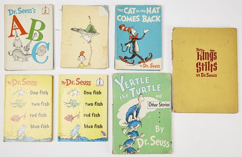 Seven Dr. Seuss Books