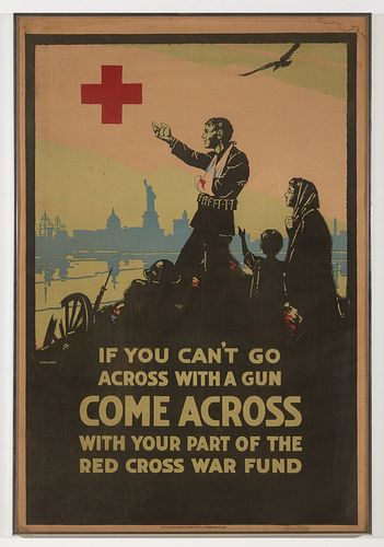 Two Red Cross War Posters