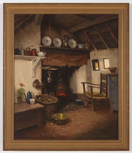 A.J Swart - interior scene