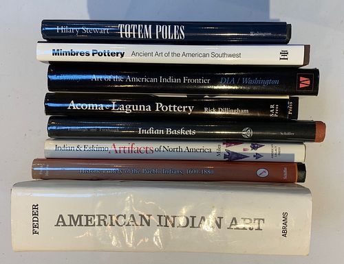 8 Native American Reference Books
