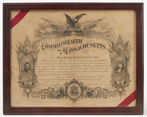 Massachusetts 1890 Document
