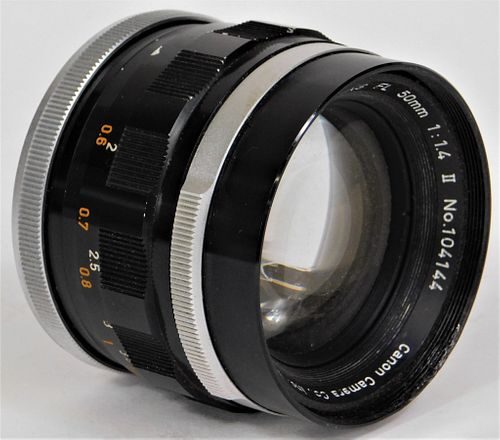 Canon II Lens 50mm f/1.4, for Canon FL