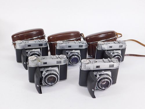 Group of 5 Kodak Retina IIIC Type 028 Cameras
