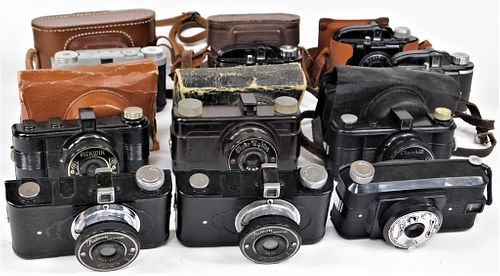 Group of 10 1940s-1950s American Film Cameras #2