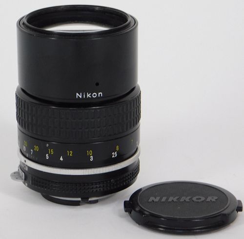 Nikon Nikkor Lens 135mm f/2.8, for Nikon F