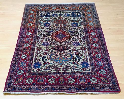 Very Fine Antique Isfehan Carpet, Persia