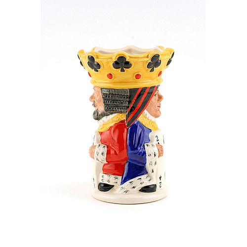 KING AND QUEEN CLUBS D6999 - ROYAL DOULTON TOBY JUG