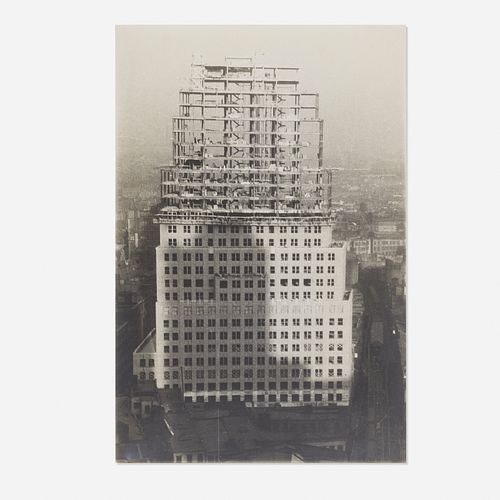 Walker Evans, Untitled (Chrysler Building Construction)