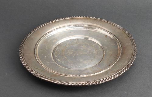 Gorham Sterling Silver Round Plate