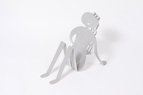 Garbotz Aluminum Female Figural Sculpture