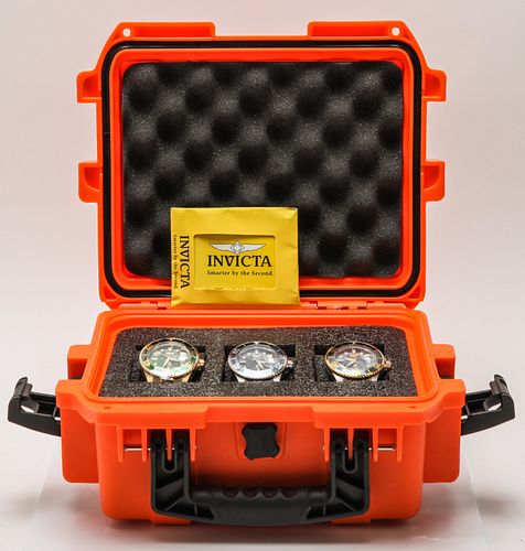 Invicta Grand Driver Automatic Wristwatch Set, 3