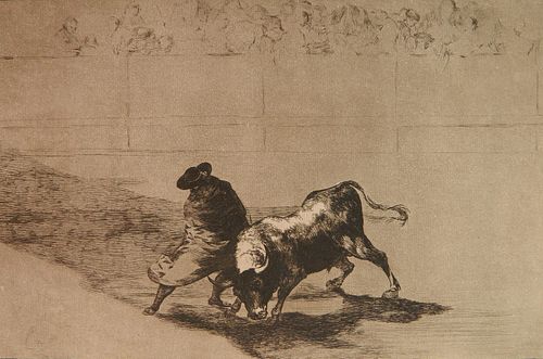 Francisco Goya etching and aquatint