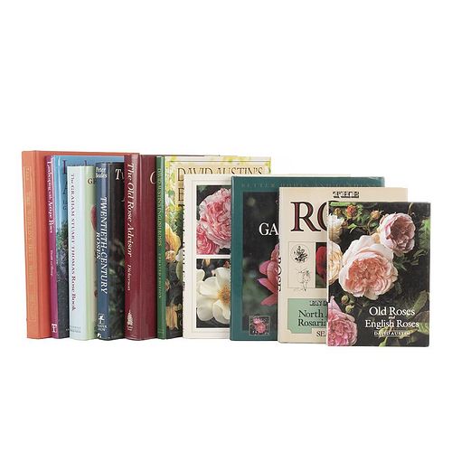 Books About Roses. Twentieth - Century Roses/ Successful Rose Gardening/ English Roses/ The Rose Bible/ The Rose... Pieces: 10.