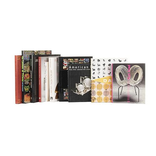 Books on Modern and Contemporary Design. Ron Arad: No Discipline / Eames Design / Art Decó Furniture... Pieces: 10.