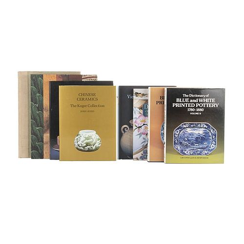 Ceramics. Dinnerware of the 20th Century/ Vietnamese Ceramics/ Turkish Ceramics/ Premio Nacional de la Cerámica... Pieces: 8.