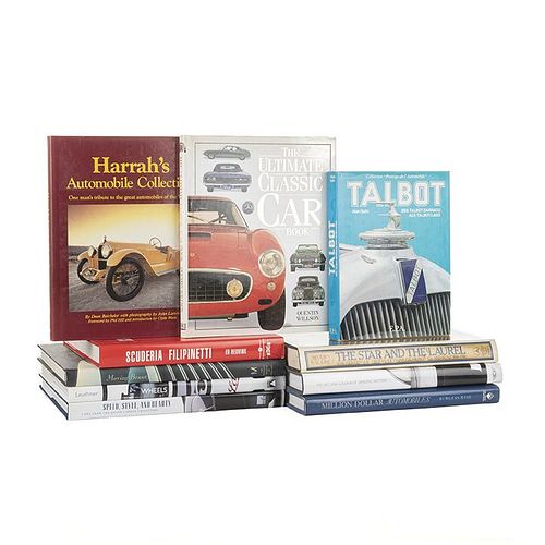 Automobile Collections. Talbot/ Scuderia Filipinetti/ The Star and the Laurel/ Moving Beauty... Pieces: 10.