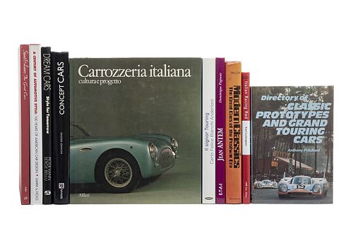 F - Books on Automobile Design. a) Bellu, Serge. Dream Cars Style for Tomorrow. Paris / U.S.A: E.P.A / Haynes Publish...
