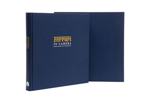 Nye, Doug. Ferrari in Camera from Ascari to Villeneuve. London: Palawan Press, 1995. Edition of 1000 numbered copies.