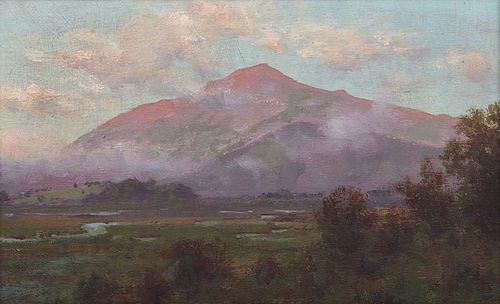 Charles Dormon Robinson Painting Mt Tamalpais