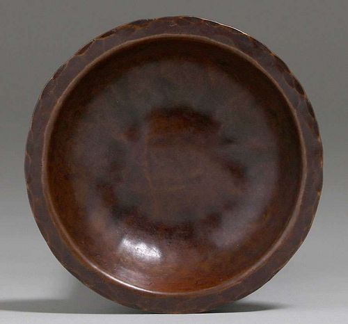 Harry Dixon Hammered Copper Small Tray c1925