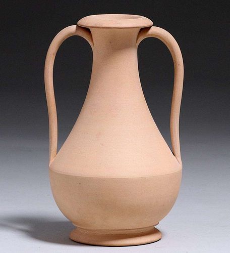 Alberhill Pottery - Robertson Two-Handled Bisque Vase