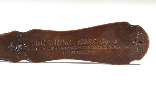 The Metal Arts Co Rochester,NY Letter Opener c1905