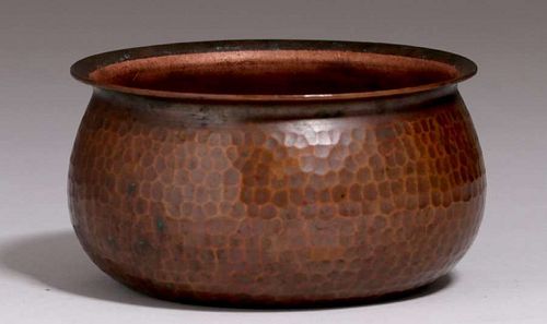 Roycroft Hammered Copper Flared Rim Bowl
