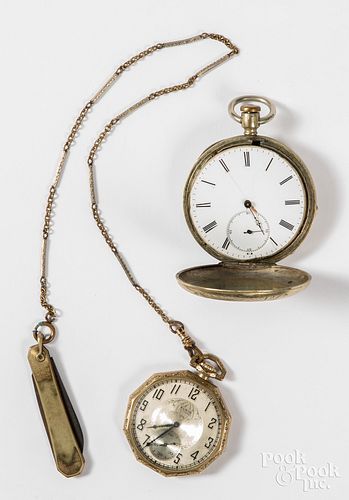 Two pocket watches