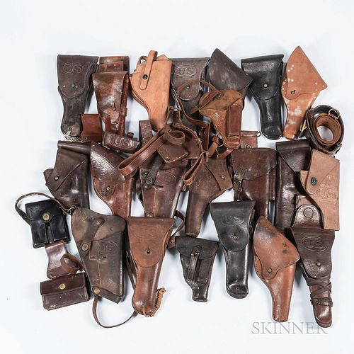 Group of Military Holsters