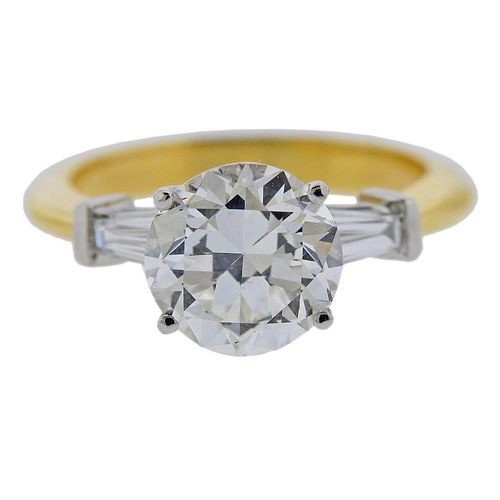 Tiffany &amp; Co GIA 3.03ct I VS1 Diamond Engagement Ring 