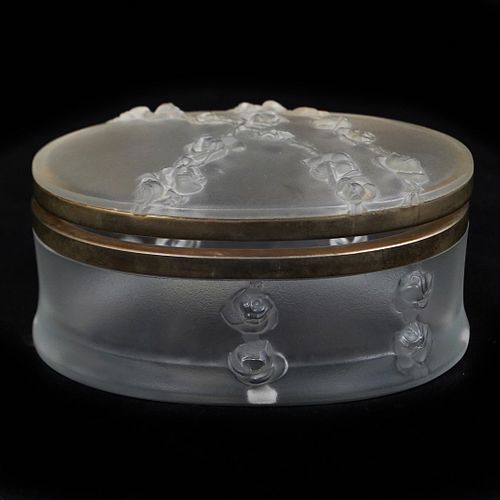 Lalique "Coppelia" Crystal Box