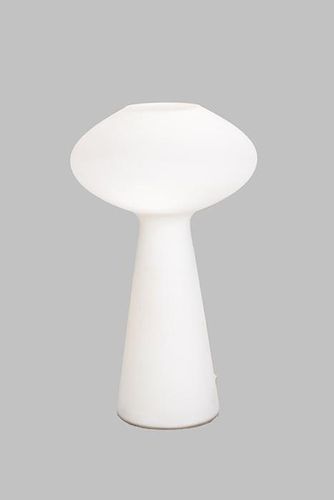 A Modern Murano Glass Mushroom Table Lamp, 20th Century.