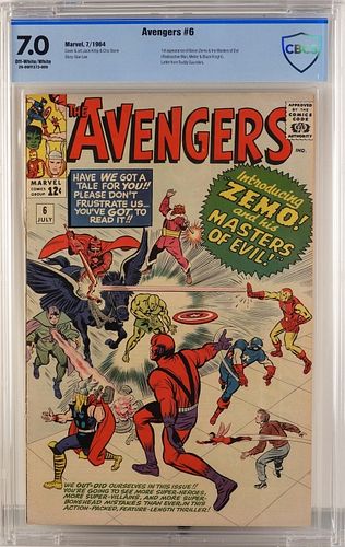 Marvel Comics Avengers #6 CBCS 7.0