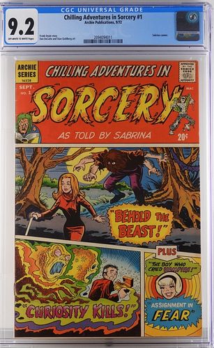 Archie Pub Chilling Adventures in Sorcery CGC 9.2