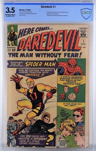 Marvel Comics Daredevil #1 CBCS 3.5