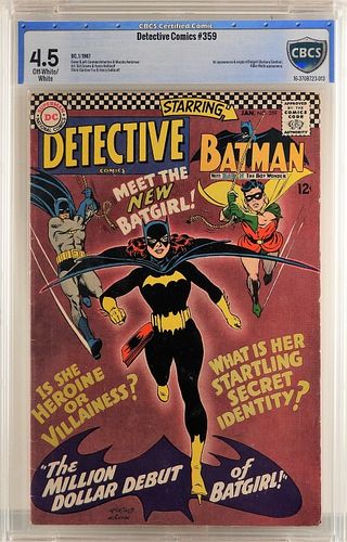 DC Comics Detective Comics #359 CBCS 4.5