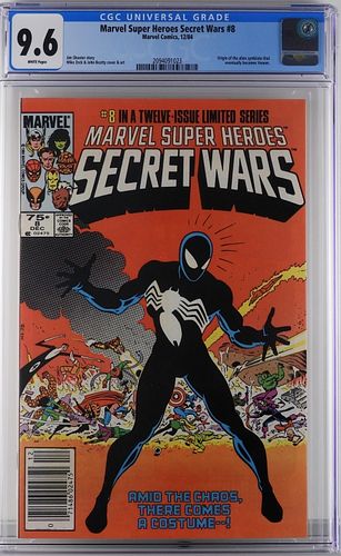 Marvel Super Heroes Secret Wars #8 CGC 9.6