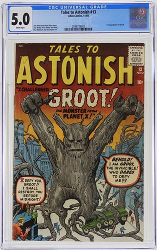 Atlas Comics Tales to Astonish #13 CGC 5.0