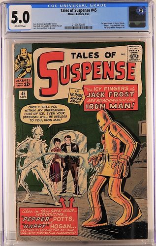 Marvel Comics Tales of Suspense #45 CGC 5.0